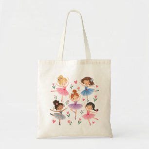 Tote Bag Amis ballerines au crayon mignon