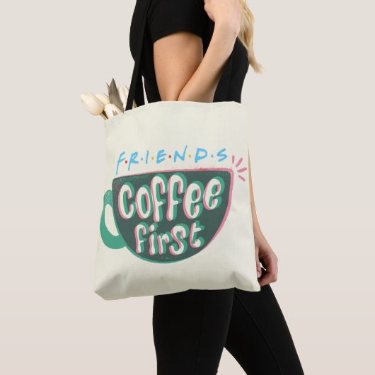 Tote Bag AMIS™ | Café d'abord (De près)