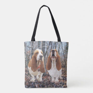 Tote Bag Amis de Basset Hound