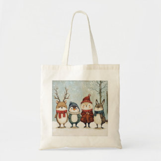 Tote Bag Amis d'hiver Fourre-tout