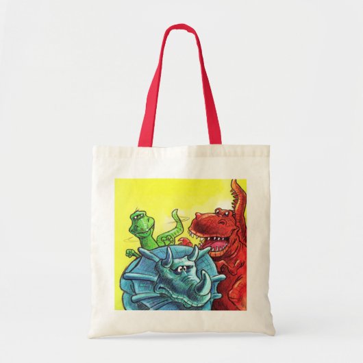Tote Bag Amis Dinosaur (Devant)