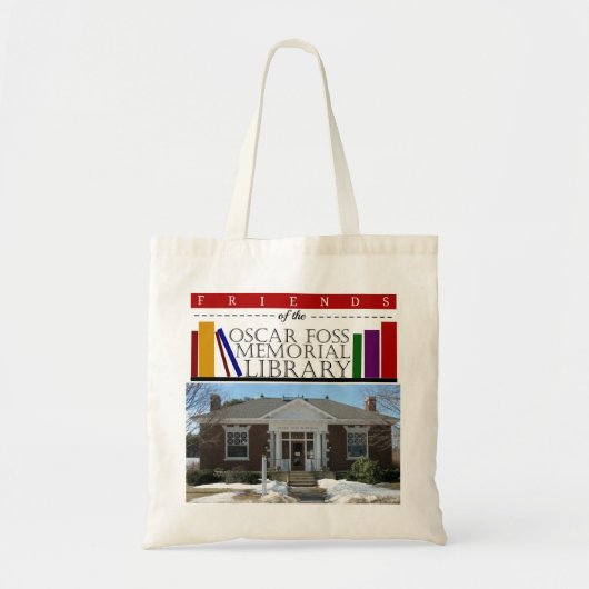 Tote Bag Amis d'OFML de la bibliothèque Fourre-tout (Devant)