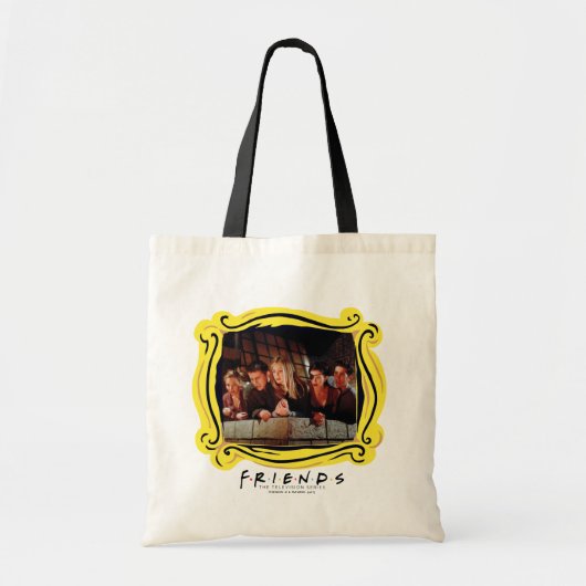 Tote Bag AMIS™ | La Bande sur le Balcon (Devant)