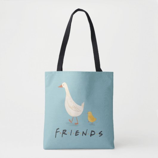 Tote Bag AMIS™ | Le poussin et le canard (Devant)