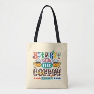 Tote Bag AMIS™ Mais Premier café Vibrant Graphisme