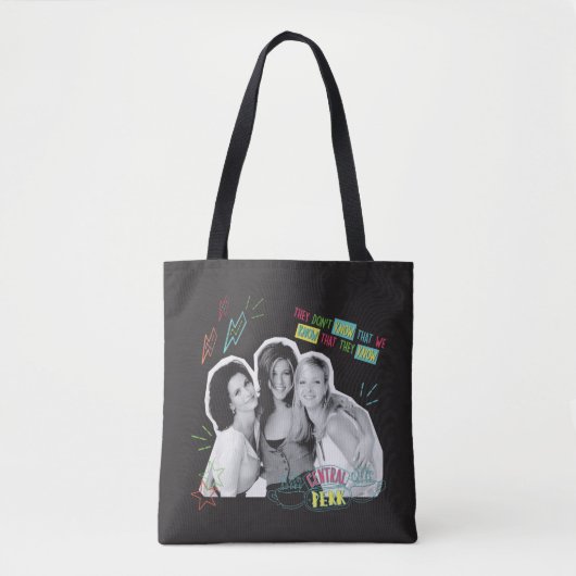 Tote Bag AMIS™ | Monica, Rachel et Phoebe (Devant)