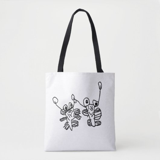 Tote Bag Amis monster (Devant)