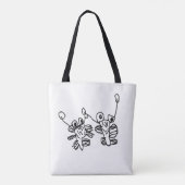 Tote Bag Amis monster (Dos)