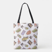 Tote Bag AMIS™ | Motif d'icône Poka Dot (Dos)