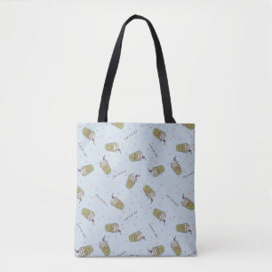 Tote Bag AMIS™ Polka Dot Central Perk Motif