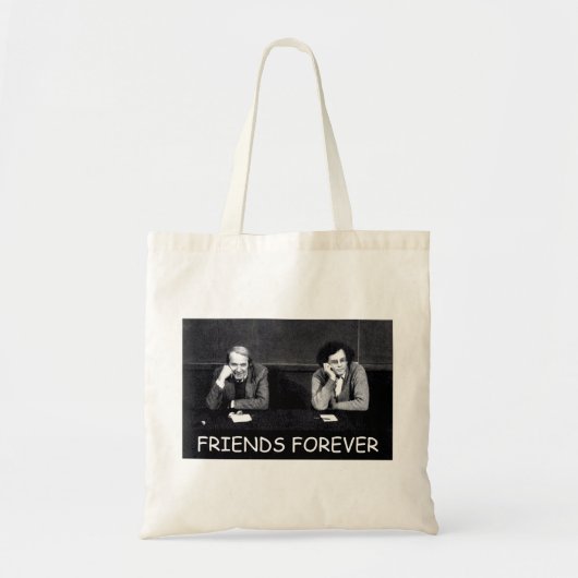 Tote Bag Amis pour toujours Fourre-tout de Deleuze et de (Devant)