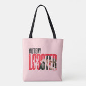 Tote Bag AMIS™ | Rachel & Ross - Tu es mon homard (Dos)