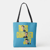 Tote Bag AMIS™ | Ross, Chandler et Joey (Dos)