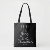 Tote Bag AMIS™ | Vous êtes la Joey à mon Chandler (Devant)