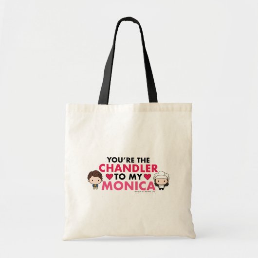 Tote Bag AMIS™ | Vous êtes le Chandler de ma Monica (Devant)