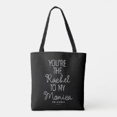 Tote Bag AMIS™ | Vous êtes le Rachel à ma Monica (Dos)