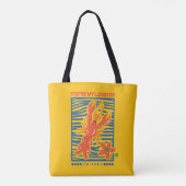 Tote Bag AMIS™ | Vous êtes mon homard vibrant graphique (Dos)