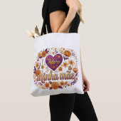 Tote Bag Amo a minha mãe, (De près)