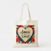 Tote Bag Amor Omnia Vincit - citation (Dos)