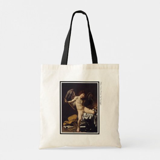 Tote Bag "Amor Vincit Omnia" par Caravaggio (Dos)
