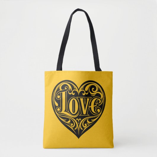 Tote Bag Amour (Devant)