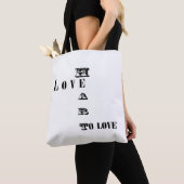 Tote Bag Amour (De près)