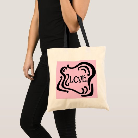 Tote Bag Amour (Devant (produit))