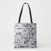 Tote Bag Amour 3 (Devant)