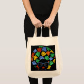 Tote Bag Amour Afro Coloré (Devant (produit))
