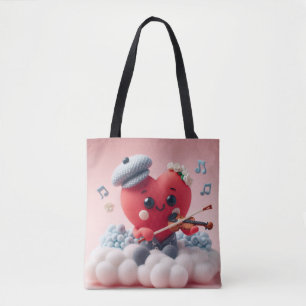 Tote Bag Amour au violon