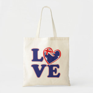 Tote Bag AMOUR-avec-Australie-Cœur