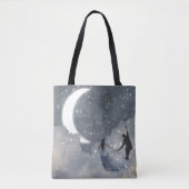 Tote Bag Amour céleste (Devant)
