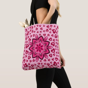 TOTE BAG AMOUR COEUR ARTISTIQUE DON FEMMES, PETITE AMIE