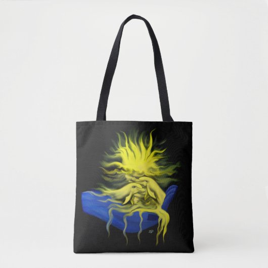 Tote Bag Amour dauphin (Devant)