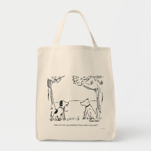 Tote Bag Amour de chien (Devant)