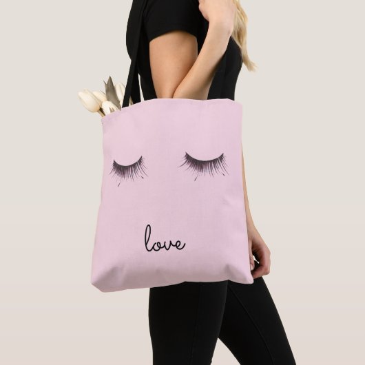 Tote Bag Amour de cils (De près)