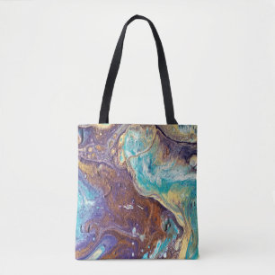 Tote Bag Amour de cuivre Geode Fourre-tout