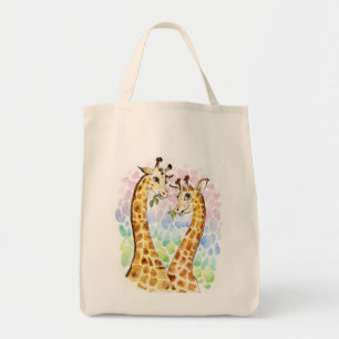 Tote Bag Amour de girafe