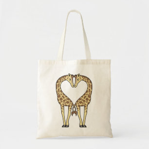 Tote Bag Amour de girafe