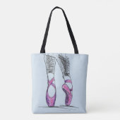 Tote Bag Amour de la ballerine I à danser (Dos)