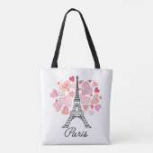 Tote Bag Amour de Paris, France (Dos)