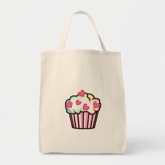 Tote Bag Amour de petit gâteau (Devant)
