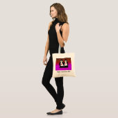 Tote Bag Amour de pingouin pour la Saint-Valentin (Devant (modèle))