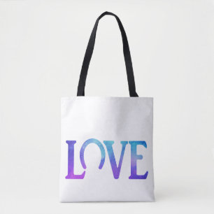 Tote Bag Amour de sabot violet