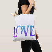 Tote Bag Amour de sabot violet (De près)