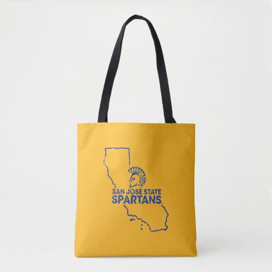 Tote Bag Amour de Spartans d'état de San Jose (Devant)
