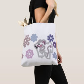 Tote Bag Amour d'ours polaire (De près)