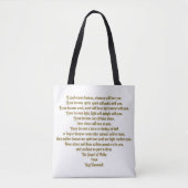 Tote Bag Amour et Esprit (Devant)