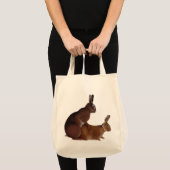 Tote Bag Amour Fourre-tout de lapin (Devant (produit))
