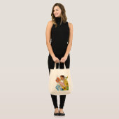 Tote Bag Amour-Frappé (Devant (modèle))